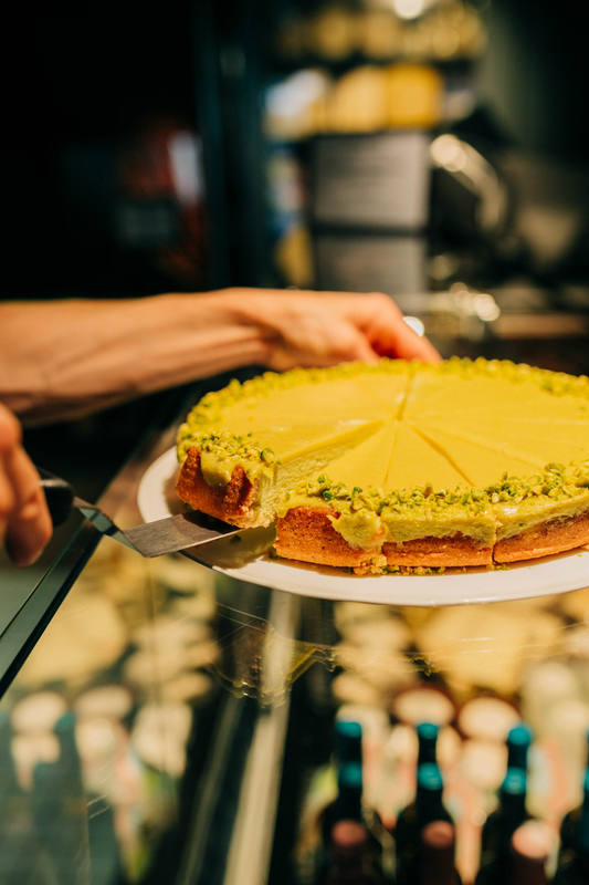 hausgemachte Kuchen auf Anfrage